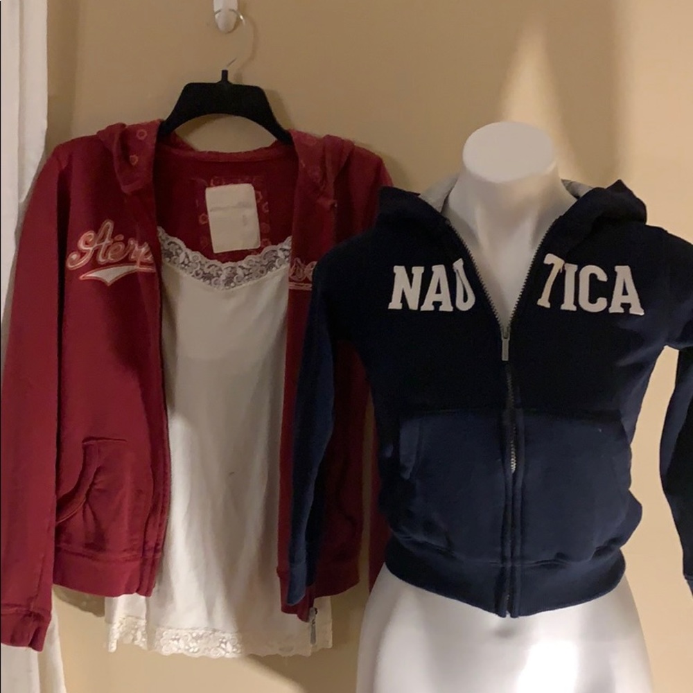 Tween Bundle of 2 hoodies and a cami